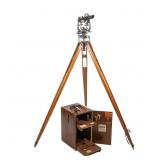 Antique K&E Theodolite & Tripod Set