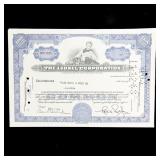 1968 Lionel Corp Stock Certificate