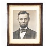 Framed Abraham Lincoln M.P. Rice Print