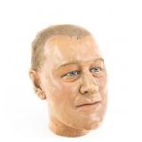 Vintage Wax FDR Mannequin Display Head