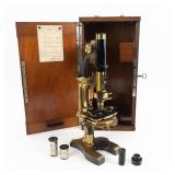 1910 Nachet Petrological Microscope