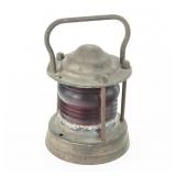 Vintage Marine Red Fresnel Light