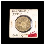Scovill Brass Daguerreotype Token