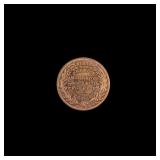 M.A. Root Copper Daguerreotype Token