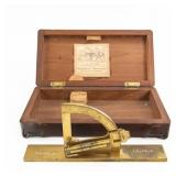 Antique Brass Abney Level F.W. & R. King