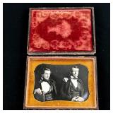1/4 Plate Daguerreotype of 2 Men