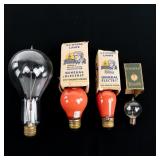 Vintage GE & Westinghouse Mazda Bulb Lot