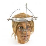 Vintage Wax Head & Surgical Halo Set