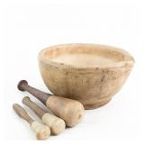 Victorian S. Maw Son & Thompson Mortar Set (4)