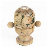 Victorian Stanhope Alabaster Rotary Peep View Urn