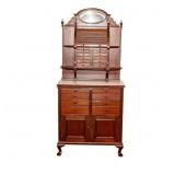 Antique Dental Cabinet with Vitrolite Top