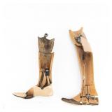 Pair of Mid-20th C. Prosthetic Leg Cutaways