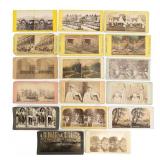 16 Stereo View Cards