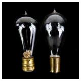 Early Antique Light Bulbs Thomson-Houston