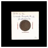 Tompkins Brass Ambrotype Token