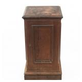Victorian Wooden Document Pedestal Cabinet