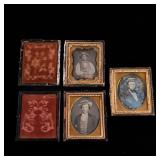 3 -1/9 Plate Dageurreotypes of Young Men