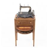 Antique Grover & Baker Sewing Machine & Stand