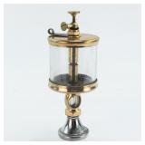 Michigan Lubricator Co. Brass & Glass Oiler