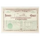 1900 Electro Pneumatic Transit Co Stock Cert