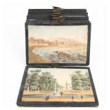 Antique European Polyorama Diorama Slides (12)