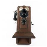 Oak Kellogg Wall Telephone