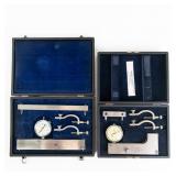 Vintage Metzger Mechanical Strain Gauge Pair