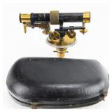 Antique Brass Topographic Leveling Survey Device