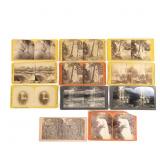 11 Stereo View Cards of Minnehaha