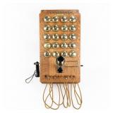 Antique Early 20 Bell Western Electric Telephone