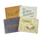 Vintage Souvenir Books, Lot of 4
