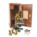 Antique Bausch & Lomb Microscope Set