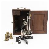 Bausch & Lomb Microscope & Case