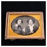 1/4 Plate Dagguereotype of 2 ID