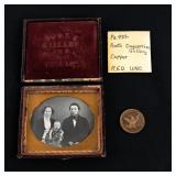 1/6 Plate Root Daguerreotype W Token