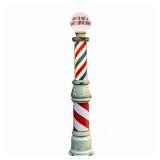 Koken Porcelain Free Standing Barber Pole