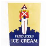 Producers Ice Cream Quality G DSP Advertising Sign