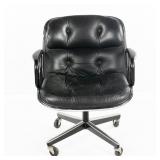 Vintage Knoll Pollock Leather Executive Chair