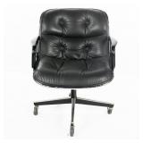 Vintage Knoll Pollock Leather Executive Chair