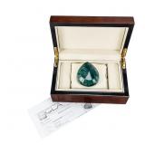 1073 Carat Faceted Pear Beryl Emerald