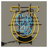 Vintage Colt 45 Beer Neon Sign