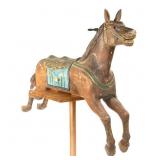 Derby Racer Carousel Horse Riverview Park
