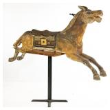 Derby Racer Carousel Horse Riverview Park