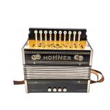 Vintage Hohner Diatonic Accordion