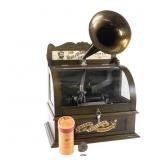 Edison Excelsior Coin Op Cylinder Phonograph.