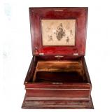 15 1/2 in Regina Case Mahogany