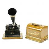 Edison Black Gem Cylinder Phonograph