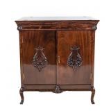 Music Box Disc Base Storage Cabinet