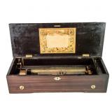 12 Tune Cylinder Music Box