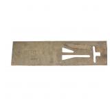 15 1/2 in Regina Long Bed Plate